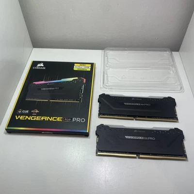 Corsair VENGEANCE RGB PRO SL 32GB (2x16GB) DDR4 DRAM 3600MHz CL18 Memory Kit - Image 1 of 4