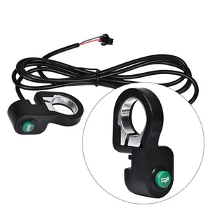 Handlebar Horn Switch Button for Electric Scooters Motorbikes Black - Bild 1 von 12
