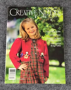 CREATIVE NEEDLE Magazin Juli/August 2002 Little People Jacke - 4 gesmokte Platten - Bild 1 von 2