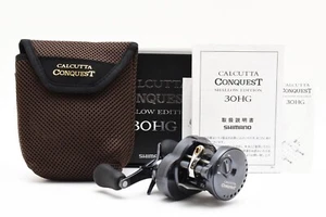 Shimano 24 Calcutta Conquista 30HG Shallow Edición Cebo Fundición Carrete Japón - Imagen 1 de 17