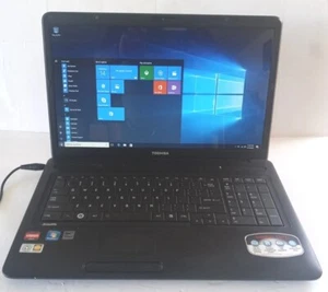 TOSHIBA SATELLITE C675D-S 17.3" AMD E-300 1.30GHz 500GB 8GB WIN 10 PRO - Afbeelding 1 van 7