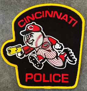 Cincinnati REDS - Cincinnati POLICE "TASERBOY" F.A.F.O. version patch - sehr selten - Bild 1 von 1