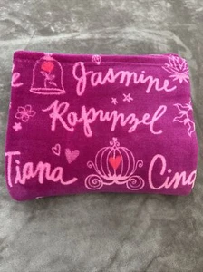 Manta polar DISNEY PRINCESSES 60 x 48 rosa magenta suave acogedora bonita - Imagen 1 de 10