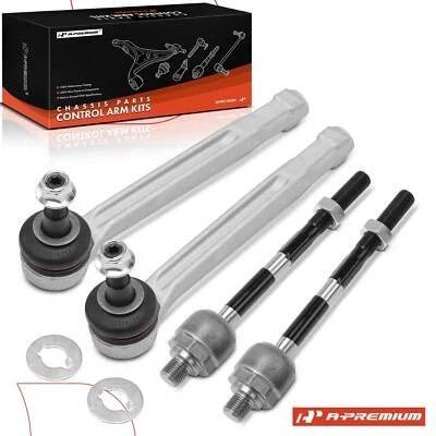 4 piezas extremo de barra de dirección delantero interior y exterior para Porsche 911 1999-2005 Boxster Foto 1 de 4