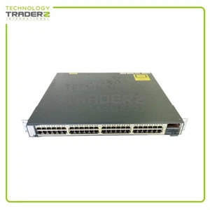 WS-C3750E-48TD-S V03 Cisco 3750-E 48-portowy przełącznik PoE Gigabit Ethernet z 1x PWS - Zdjęcie 1 z 2