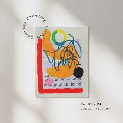 Obra de arte collage original - arte moderno abstracto medios mixtos - arte único en su tipo Foto 1 de 4