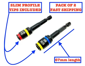 NEW Malco Reversible Hex Chuck Driver Flip Bit MSHLC w/ Slim Profile Tips mshc - Picture 1 of 1