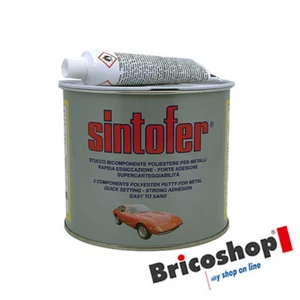 SINTOFER Stucco Poliestere A+B Carrozzeria riparazione Lamiere Veicoli Camper - Foto 1 di 2