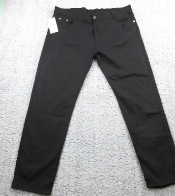 Pantalones de mezclilla para hombre FREDD MARSHALL calce regular pierna recta moda pantalones elásticos talla 40x30 Foto 1 de 4