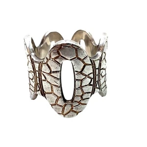 Vintage Signed OF "Old Florence" Italy Estate STERLING SILVER Wrap Ring 14g Sz 8 - Picture 1 of 7
