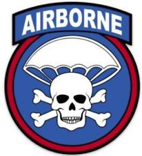 US Army Airborne All-American Veteran Self-adhesive Vinyl Decal