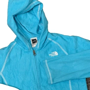 The North Face Full Zip Fleece Girls L 14-16 Hoodie Sweater Activewear - Picture 1 of 7