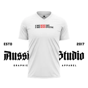 Safe And Effective - Men's V Neck T-Shirt - Bild 1 von 2
