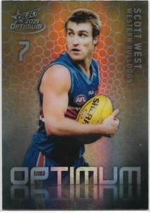 2021 Optimum Mirror (OM35) Scott WEST Western Bulldogs 47/60 - Picture 1 of 2