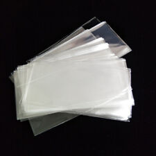 Us 100x Clear Paper Money Banknotes Plastic Pocket Bags Collection Protector Bag