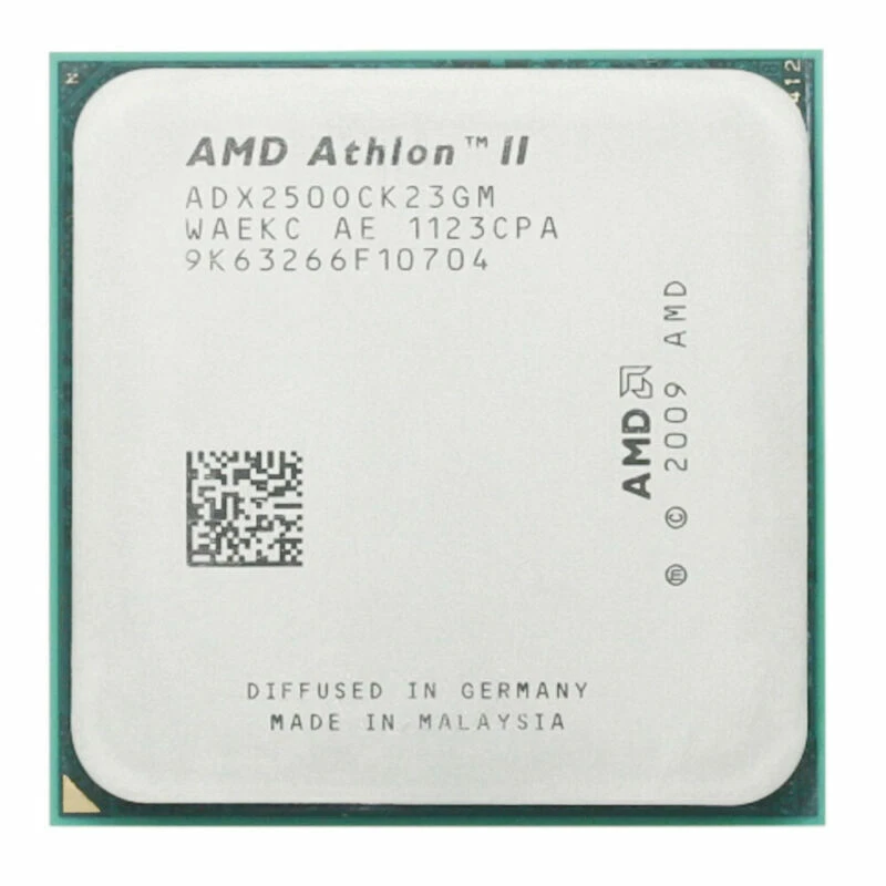 AMD Athlon II X2 250 CPU 3 GHz 533 MHz Socket AM3 Dual-Core Processor - Image 1 of 2