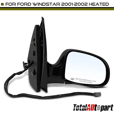 Right Passenger Mirror w/ Heated Power Glass Adjust for Ford Windstar 2001 2002 - Image 1 of 4