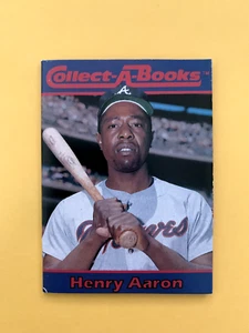 Hank Aaron, 1990 Collect-a-Books #22, Atlanta Braves, Hall of Fame - Picture 1 of 1