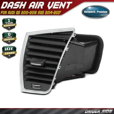 Driver Left Dash A/C conjunto de tomada de ventilação de ar para Audi Q5 2010-2016 SQ5 14-17 - Imagem 1 de 4