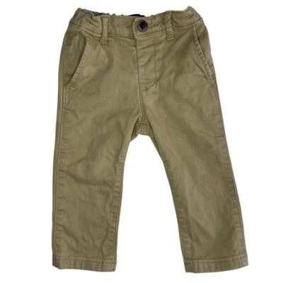 The Childrens Place Khaki Pants with Adjustable Waist - Image 1 of 2