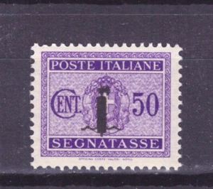FRANCOBOLLI RSI 1944 Segnatasse 50 c. MNH** SAS66 - Picture 1 of 1
