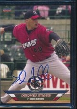 2008 Choice Newark Bears #2 Edwin Almonte signed auto autograph very rare swsw6