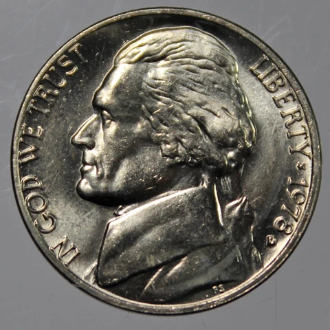 1978-D Full Step FS Gem BU Jefferson Nickel (SP) Cover