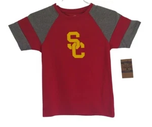 Rivalry Threads Kids S/C Graphic T-Shirt Red & Gray S/6-7 Cotton. NWT - Picture 1 of 6