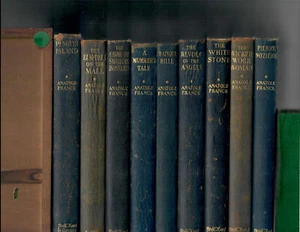 Lot Of 9 Books By Anatole France / 1923-1925 / Hardcover Dodd, Mead & Company - Picture 1 of 4