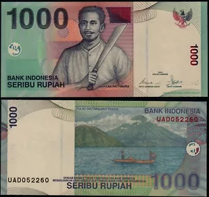 INDONESIA 1000 RUPIAS (P141) 2000 SIN CIRCULAR - Imagen 1 de 1
