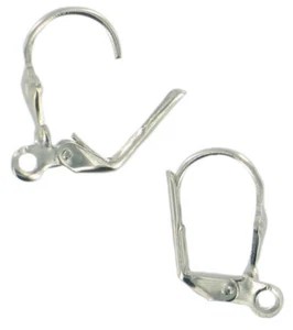 Boucles d'oreille dormeuses 18 mm Argenté 4 pièces - Imagen 1 de 1