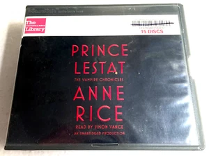 Prince Lestat Anne Rice Unabridged CD Audiobook The Vampire Chronicles - Picture 1 of 4