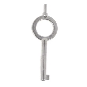 American Style Universal Flat Key Blank Special Key Handcuff Lock Key Keychain - Picture 1 of 11