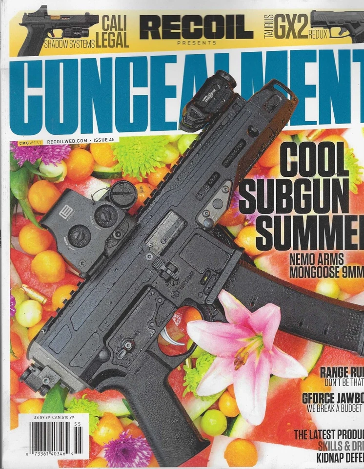 RECOIL Concealment  Issue 45 2025  Cool Subgun Summer - Image 1 of 1