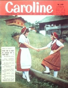 Caroline Mädchenzeitschrift 1964 # 48 Frisuren im Wind Tiere Staub - Bild 1 von 5