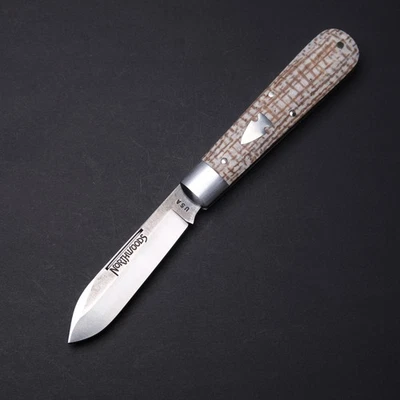 Northwoods Knives / GEC Heritage Jack - FMW Burlap Micarta - Image 1 of 4