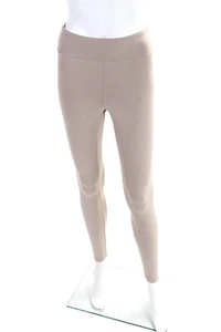 Koral Womens Jersey Knit Mid Rise Active Ankle Leggings Nude Beige Size XS - Picture 1 of 5
