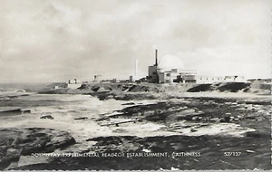 Dounreay, Caithness, Highland - Nuclear Reactor - RP postcard c.1950s - Picture 1 of 2
