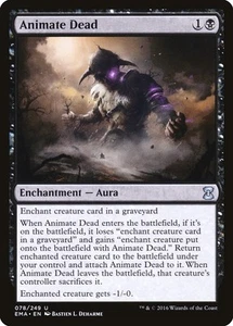 FOIL Animate Dead MTG | NM/EX | Eternal Masters - Picture 1 of 1