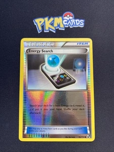Pokémon TCG Energy Search Black 8 White 93/114 Reverse Holo LP. - Picture 1 of 4