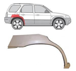 Mazda Tribute 2000-2008 Radlauf Reparaturblech hinten / rechts - Bild 1 von 3