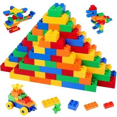 Große Bausteine Set 240 Stück für Kinder Kompatibel zu Anderen Herstellern - Bild 1 von 4