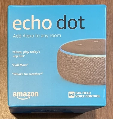 Amazon Echo Dot (3rd Generation) Smart Speaker with Alexa. Gray - Image 1 of 4