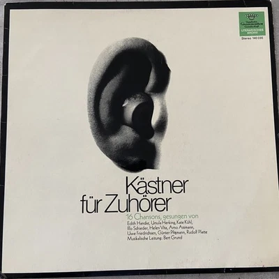 KÄSTNER FÜR ZUHÖRER: V. A. (DGG "Literarisches Archiv" 140035 / NM) - Bild 1 von 3