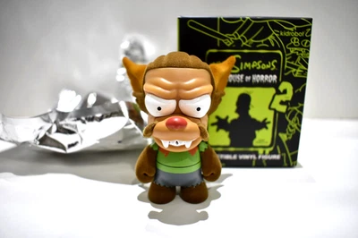 KIDROBOT THE SIMPSONS TREEHOUSE OF HORROR SERIES 2 - WEREWOLF NED FLANDER +MARGE - Image 1 of 4