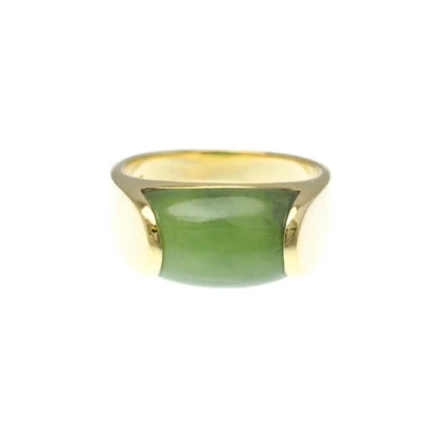 Anillo Bvlgari Tronchetto Oro Amarillo (18K) Moda Jade Banda Anillo G... BF587680 Foto 1 de 4