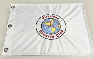 Firestone Country Club Akron Ohio Pin Loch Flagge Bridgestone Open PGA - weiß - Bild 1 von 5
