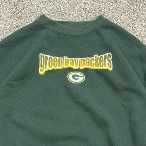 Sudadera de Colección Años 90 Green Bay Packers Cuello Redondo Logo Atlética Para Hombres 2XL NFL - Imagen 1 de 6