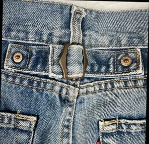 RARE VTG Levi’s 549 Jeans Argentina 70s Raw Relaxed Straight Adjust SML 32x31 - Bild 1 von 14