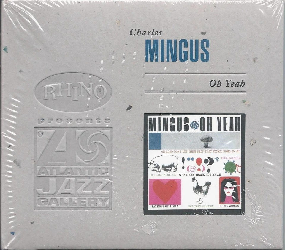 CHARLES MINGUS Oh Yeah SEALED CD w/ 3 bonus tracks - Image 1 of 1